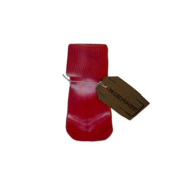 organic cotton tie-dye baby socks