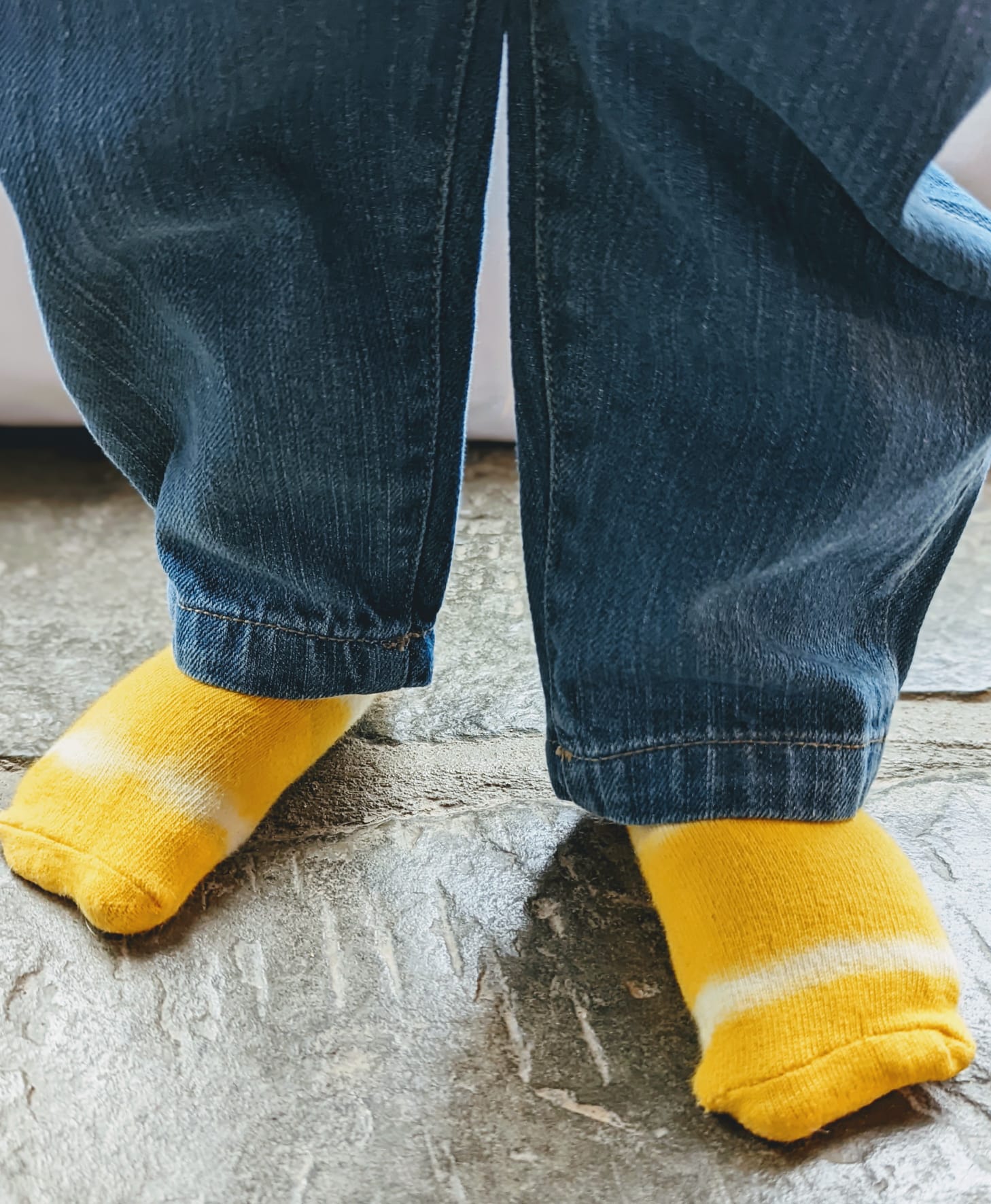 organic cotton tie-dye baby socks