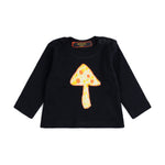 Load image into Gallery viewer, black long sleeve lightning bolt top
