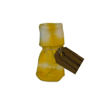 organic cotton tie-dye baby socks