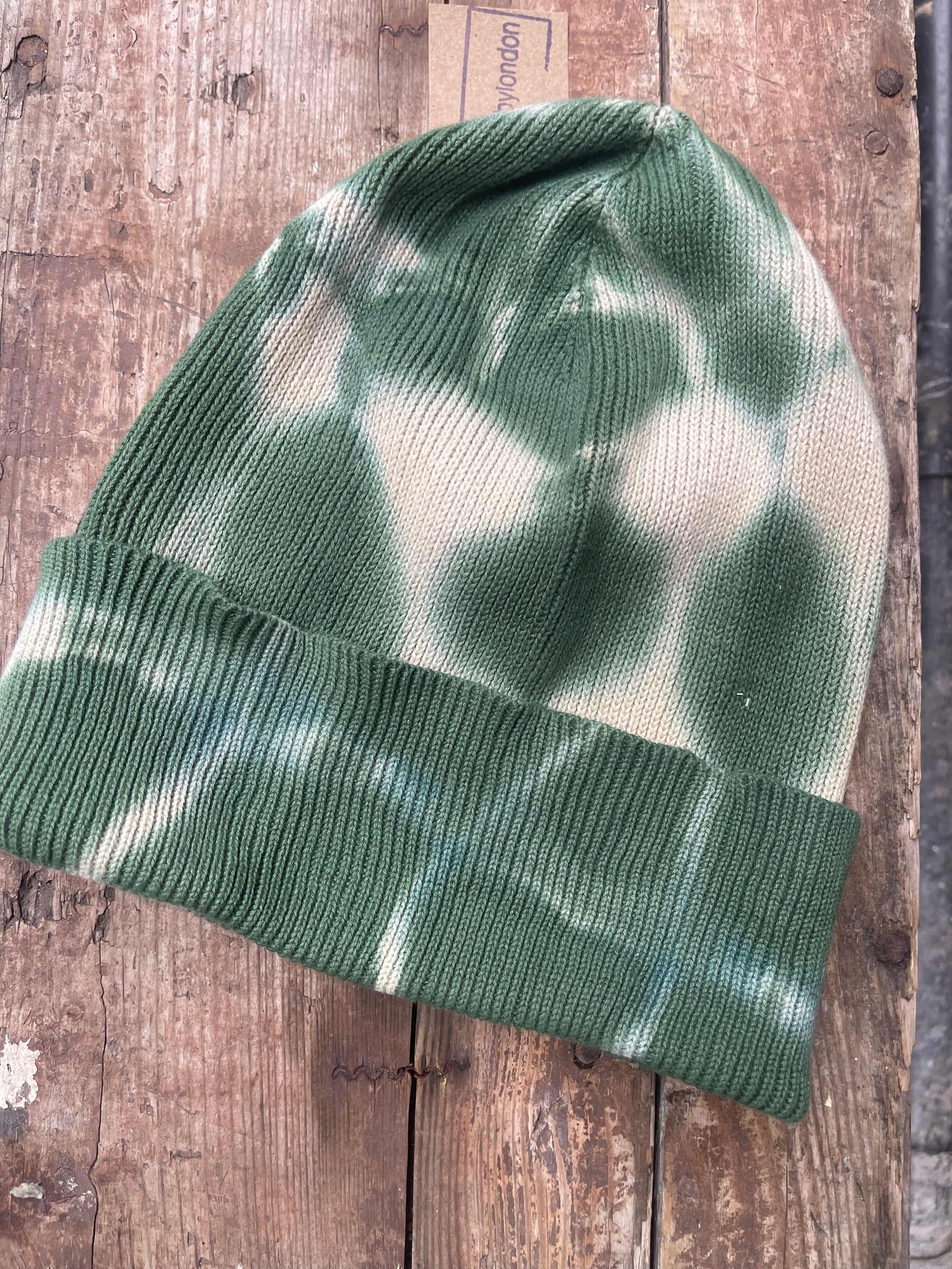 tie-dye child's beanie