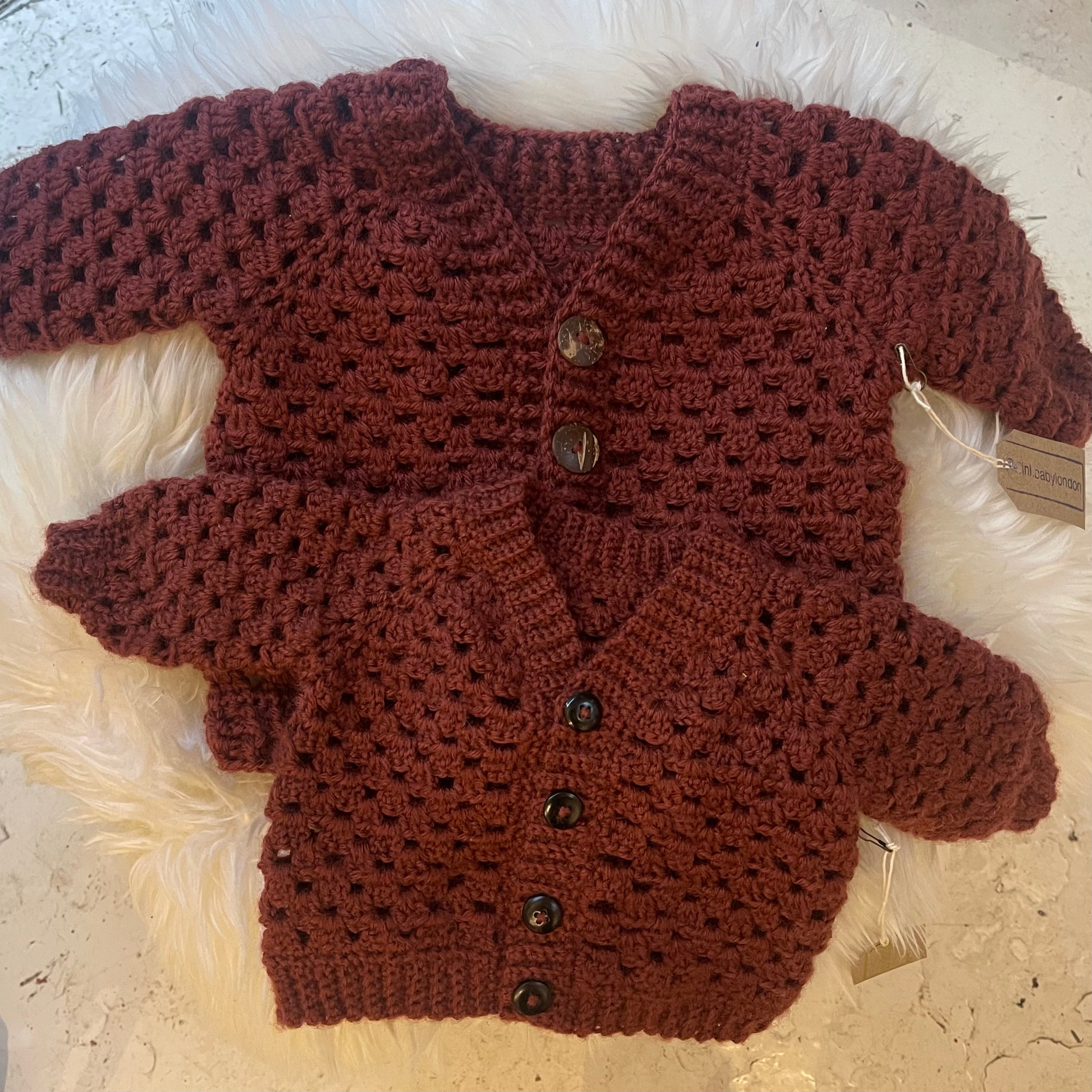 pure wool cozy cardigan