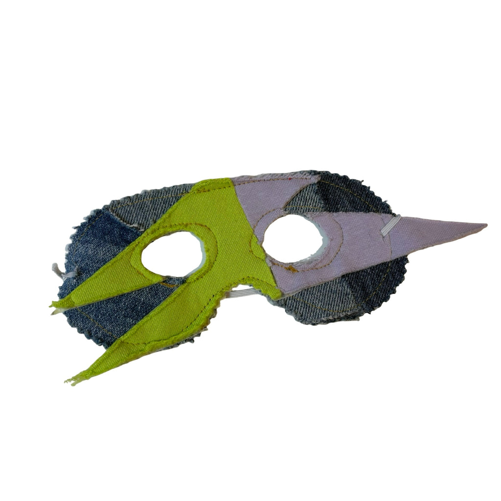 denim scrap mask