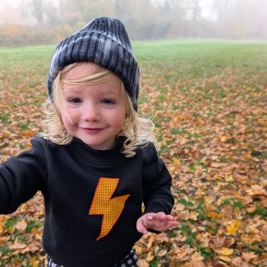 tie-dye child's beanie