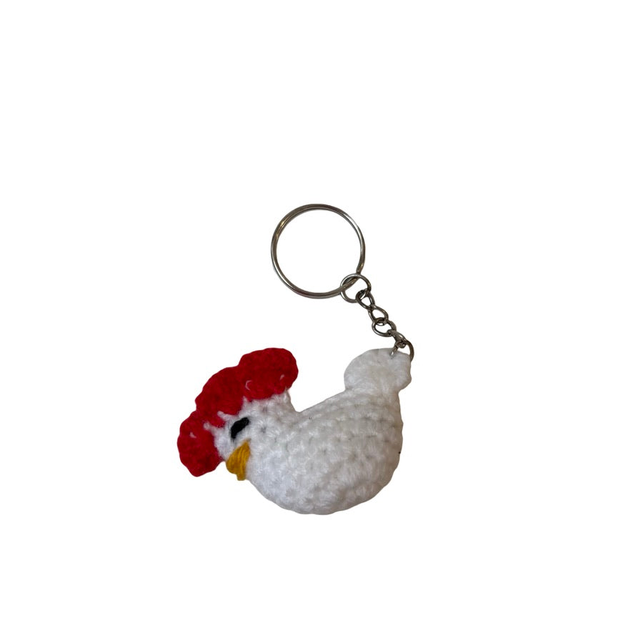hand crochet animal keyring / bag charm