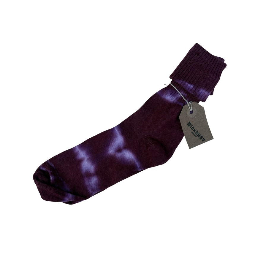 kids' tie-dye socks