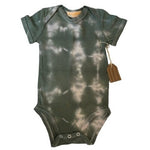 Load image into Gallery viewer, organic short sleeved tie-dye bodysuit
