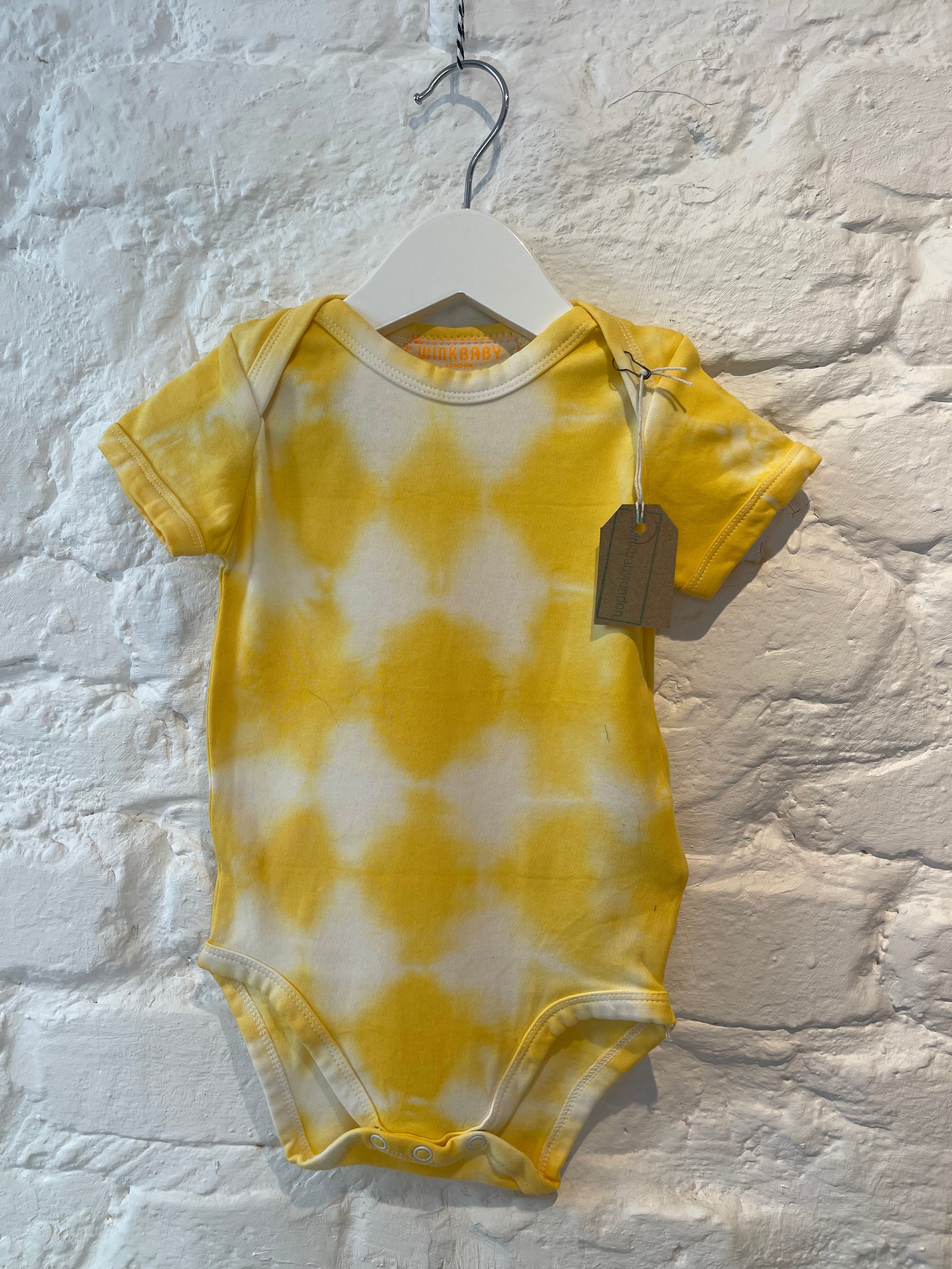 organic short sleeved bodysuit