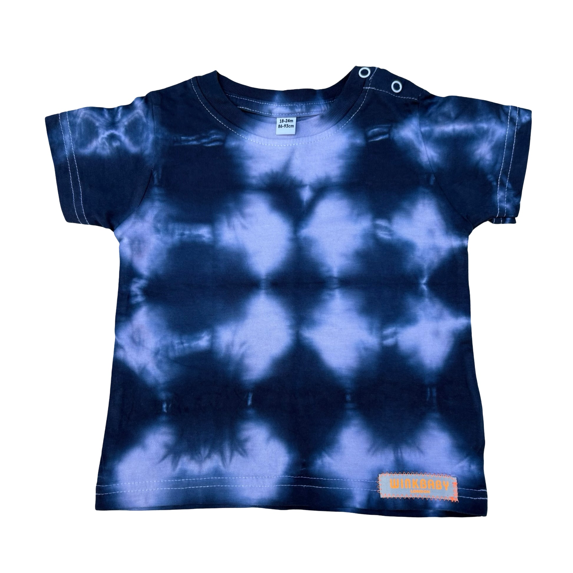 sunshine yellow organic cotton tie-dye t-shirt