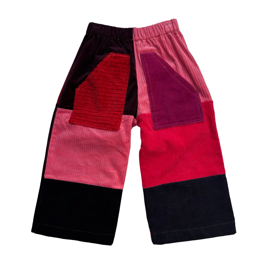 patch cords by Double Denim (red/ pinks)