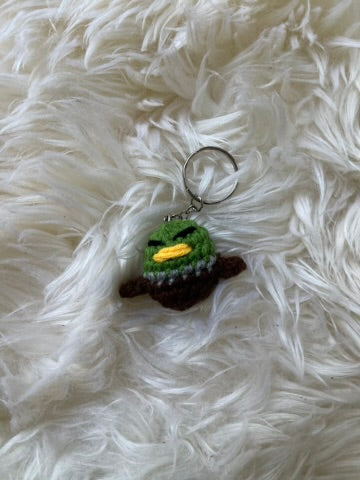 hand crochet animal keyring / bag charm