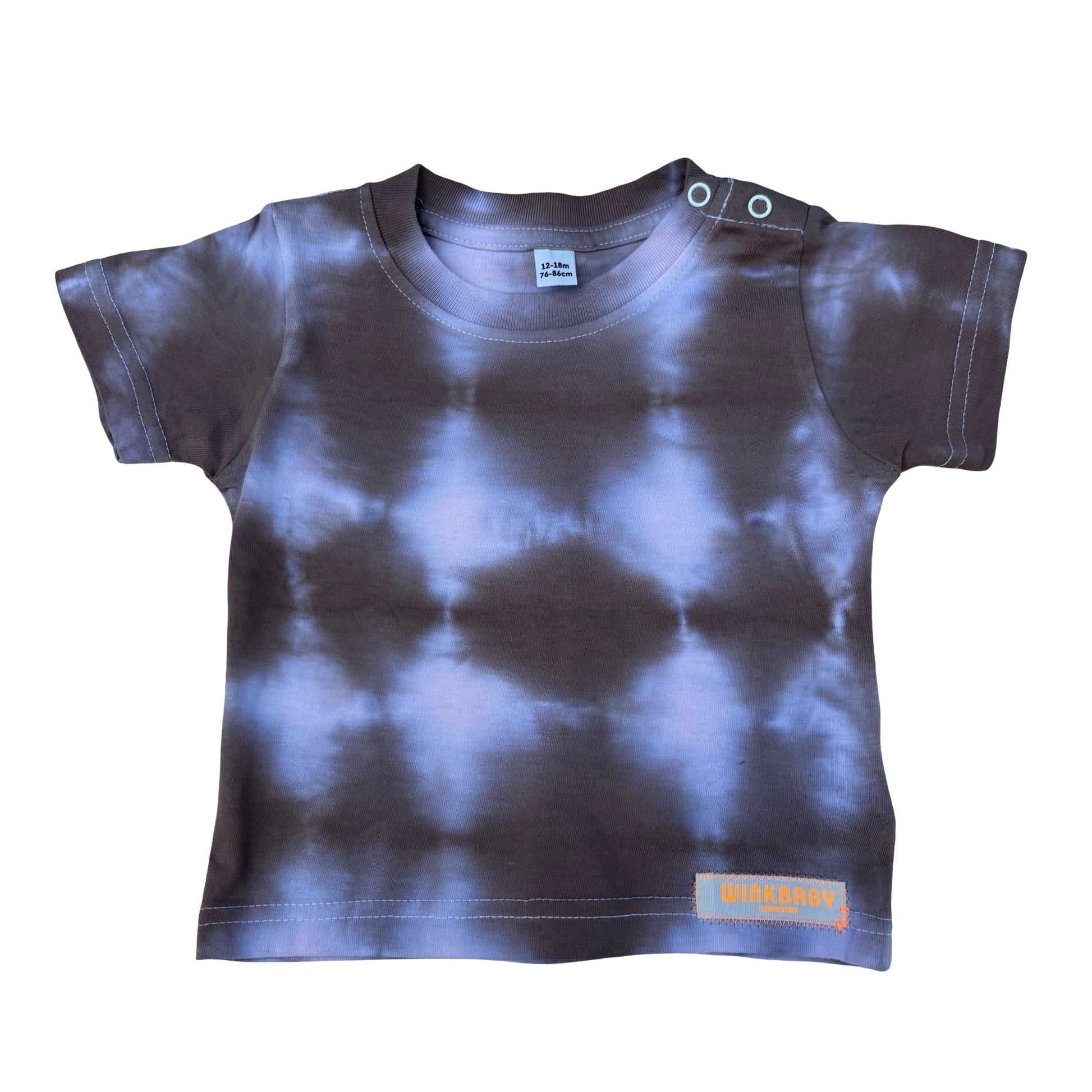 sunshine yellow organic cotton tie-dye t-shirt