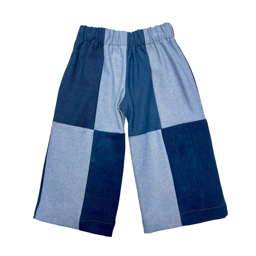 patch denim jeans