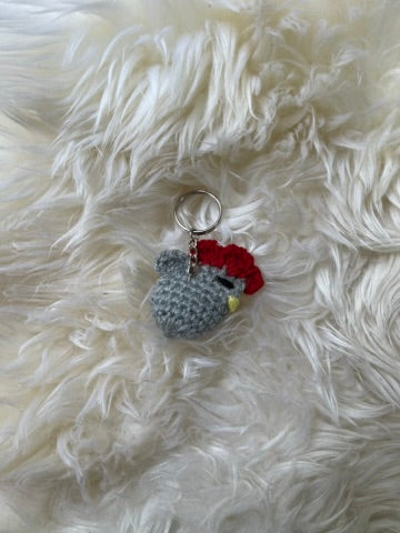 hand crochet animal keyring / bag charm