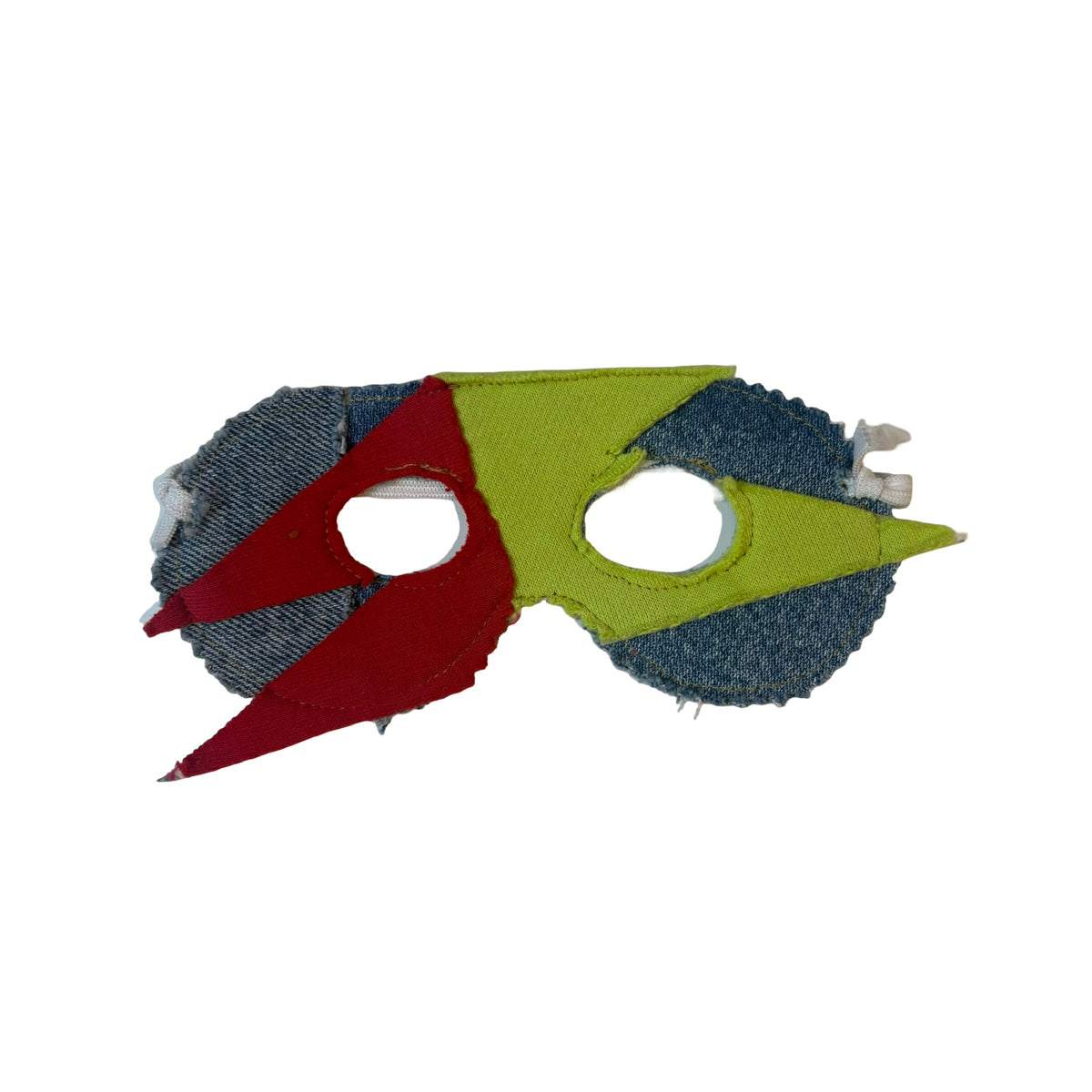 denim scrap mask