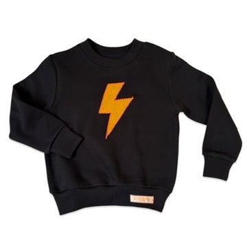 organic cotton kids' sweatshirt with bat