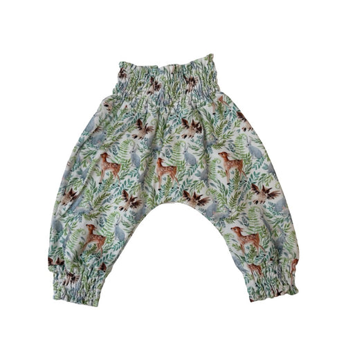bambi print harem trousers