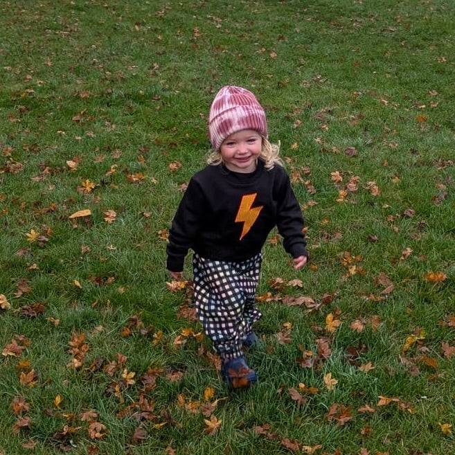tie-dye child's beanie
