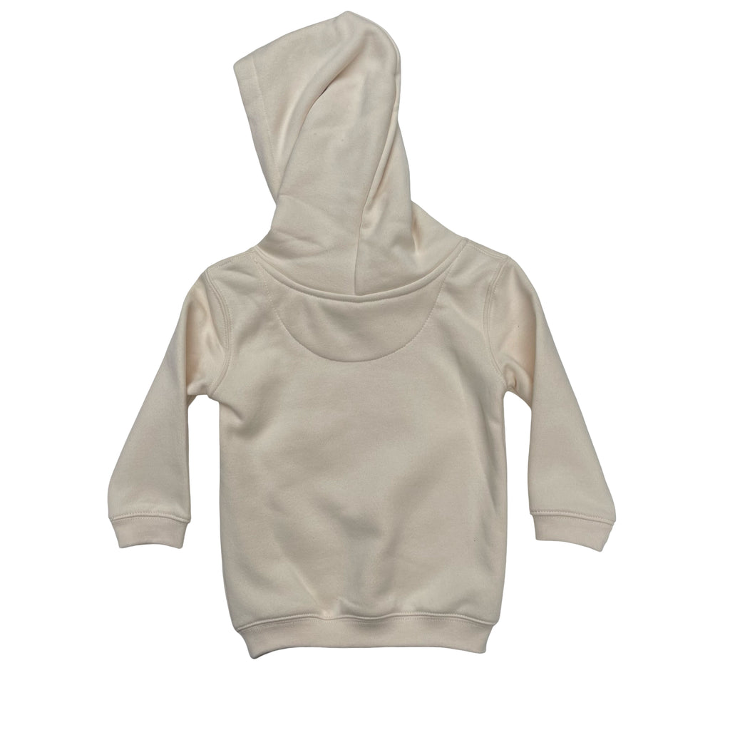 organic appliqué hoody