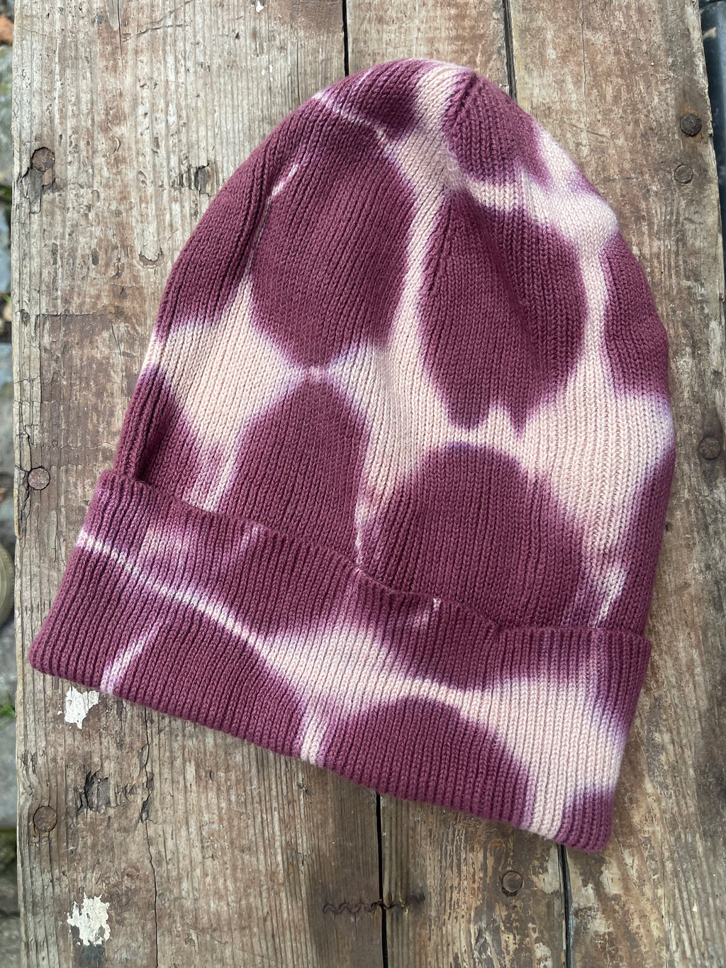 tie-dye child's beanie