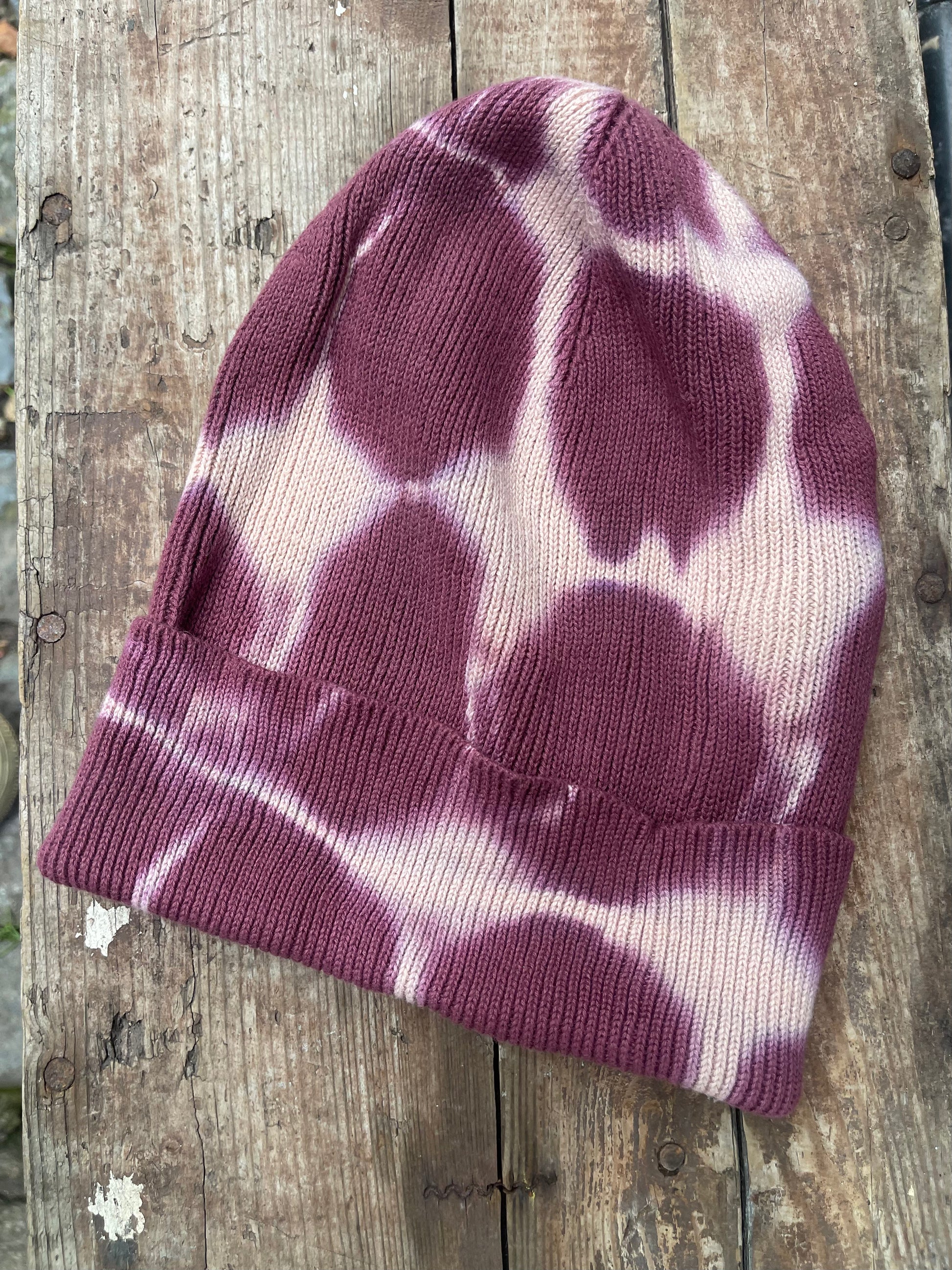 tie-dye child's beanie