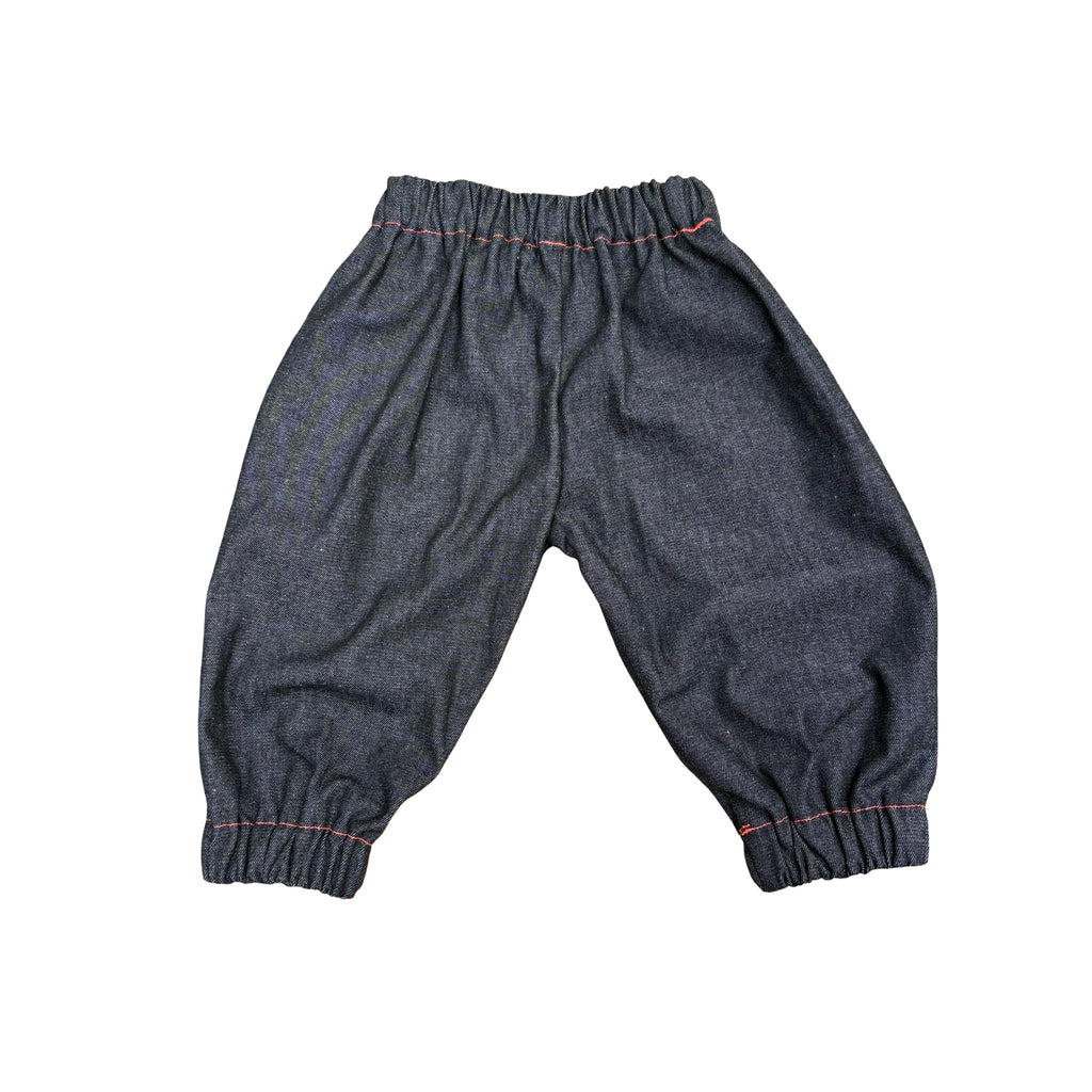 charcoal denim pocket jogger jeans