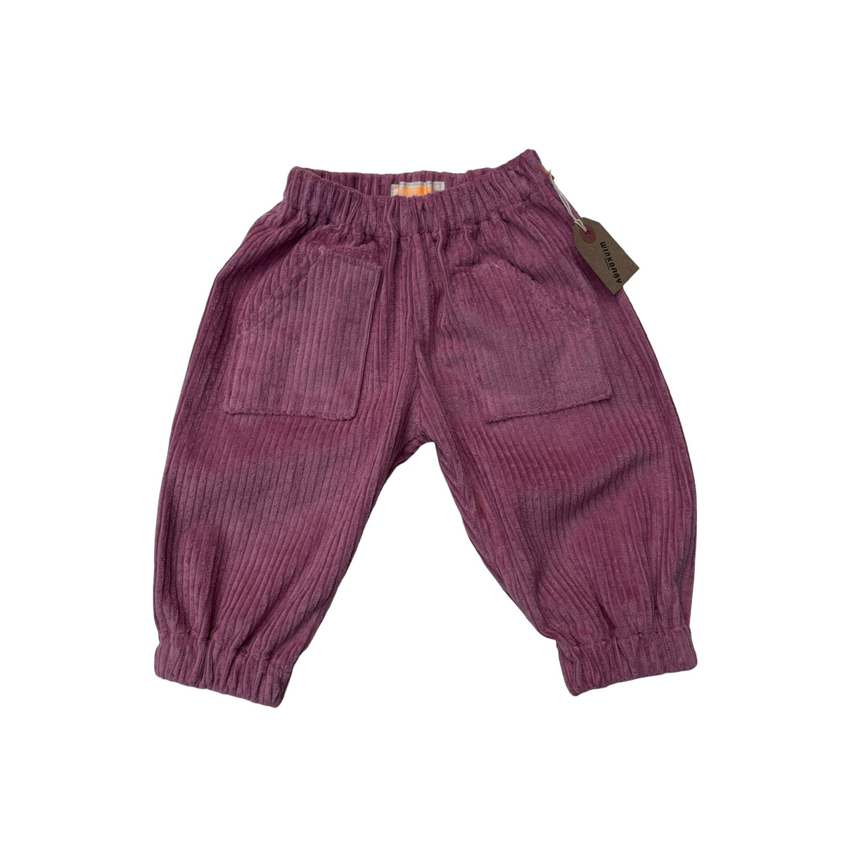 jumbo cord pocket joggers teal blue