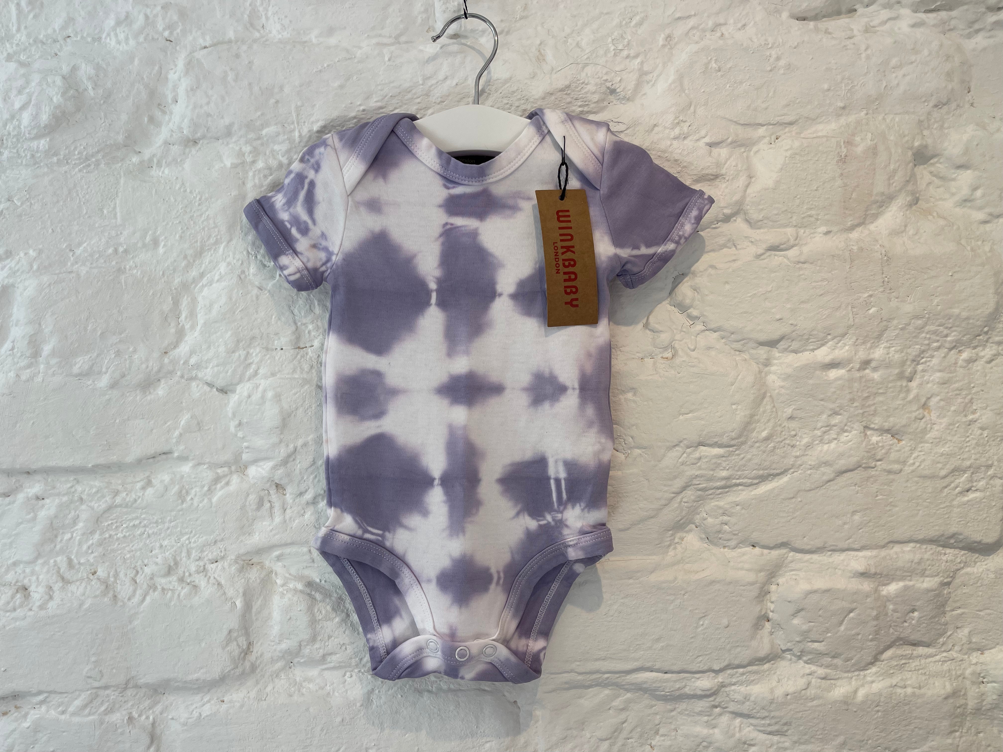 organic short sleeved bodysuit