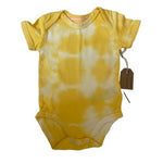 Load image into Gallery viewer, organic short sleeved tie-dye bodysuit

