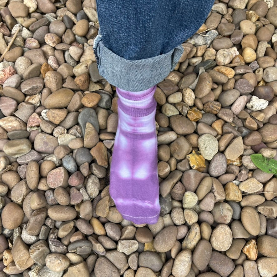 adult tie-dye socks