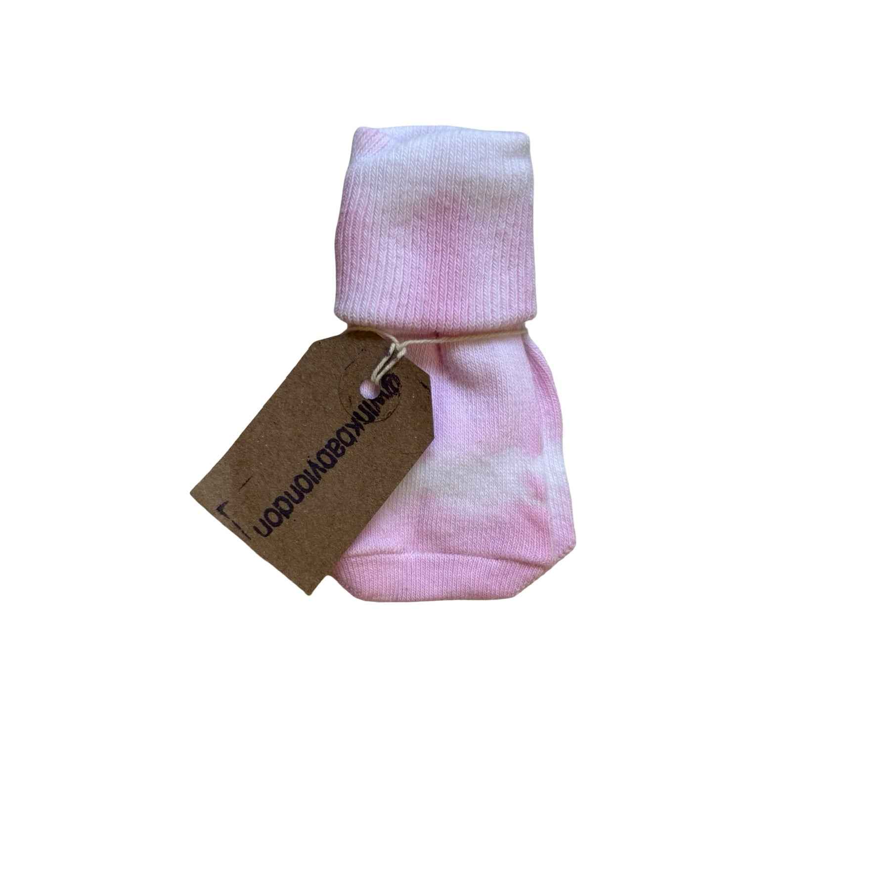 organic cotton tie-dye baby socks