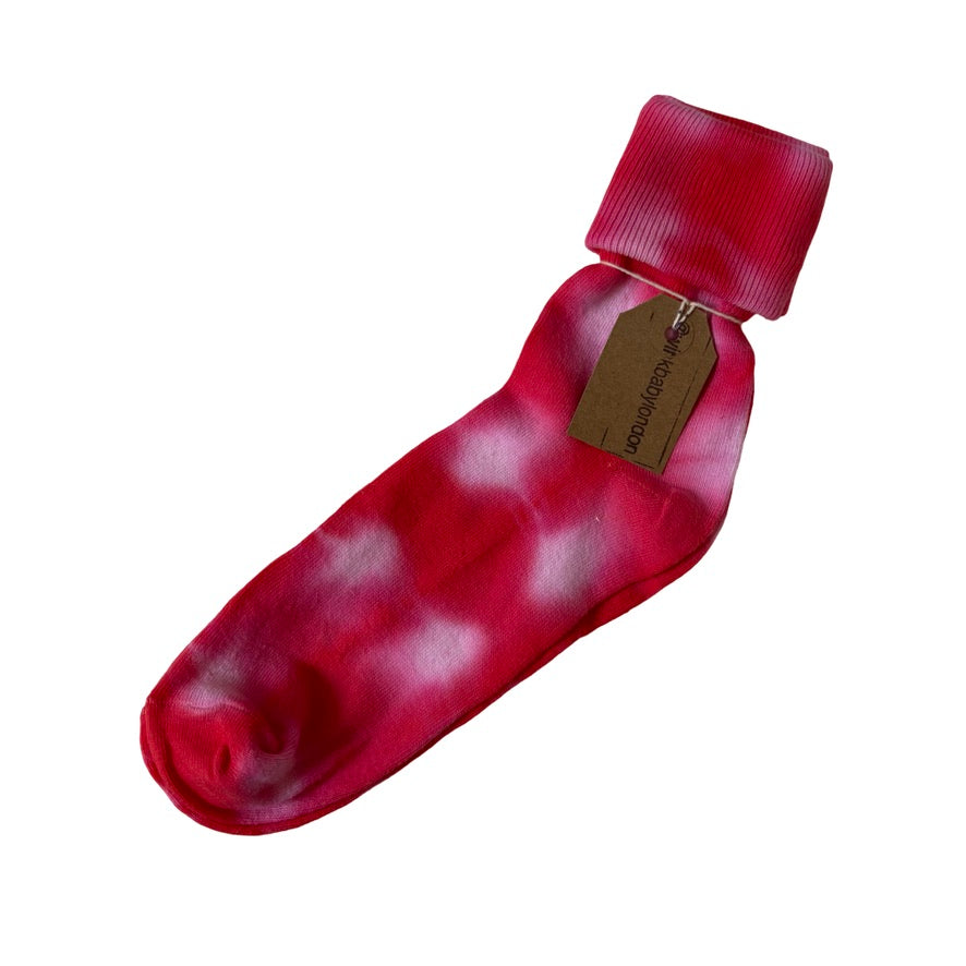 adult tie-dye socks