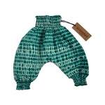 Load image into Gallery viewer, jade shibori harem trousers
