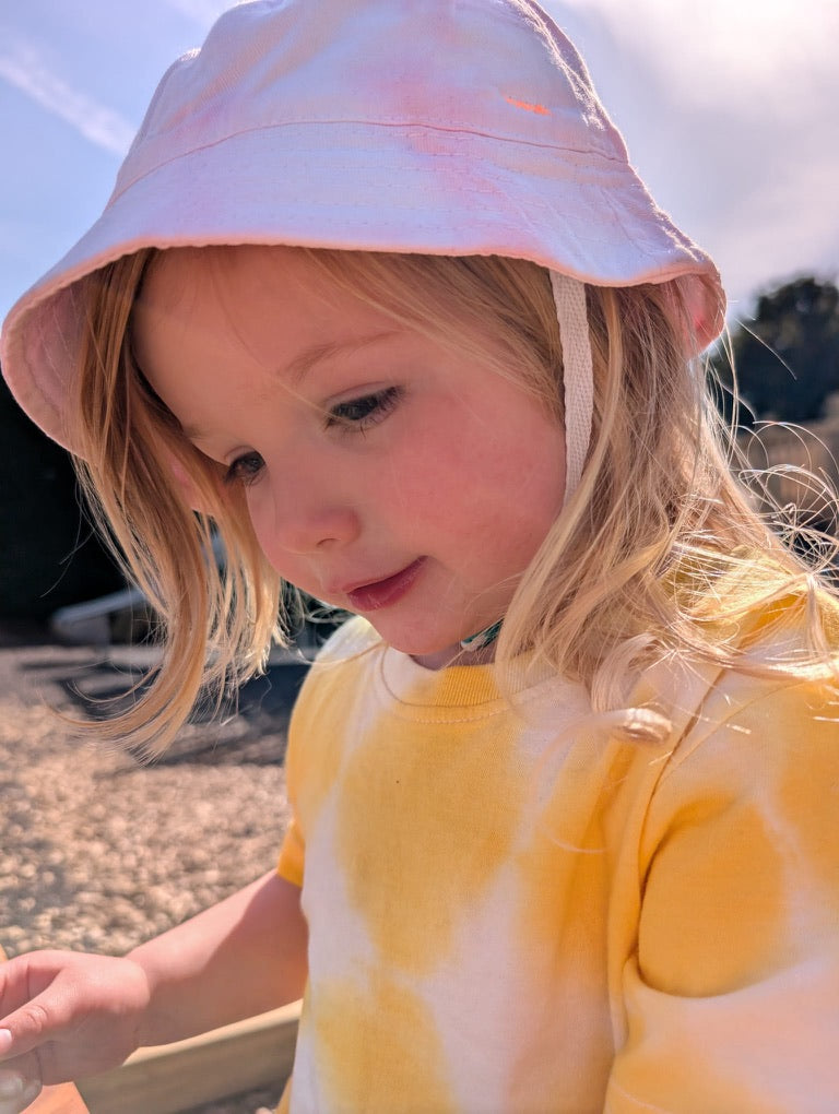 tie-dye bucket hat