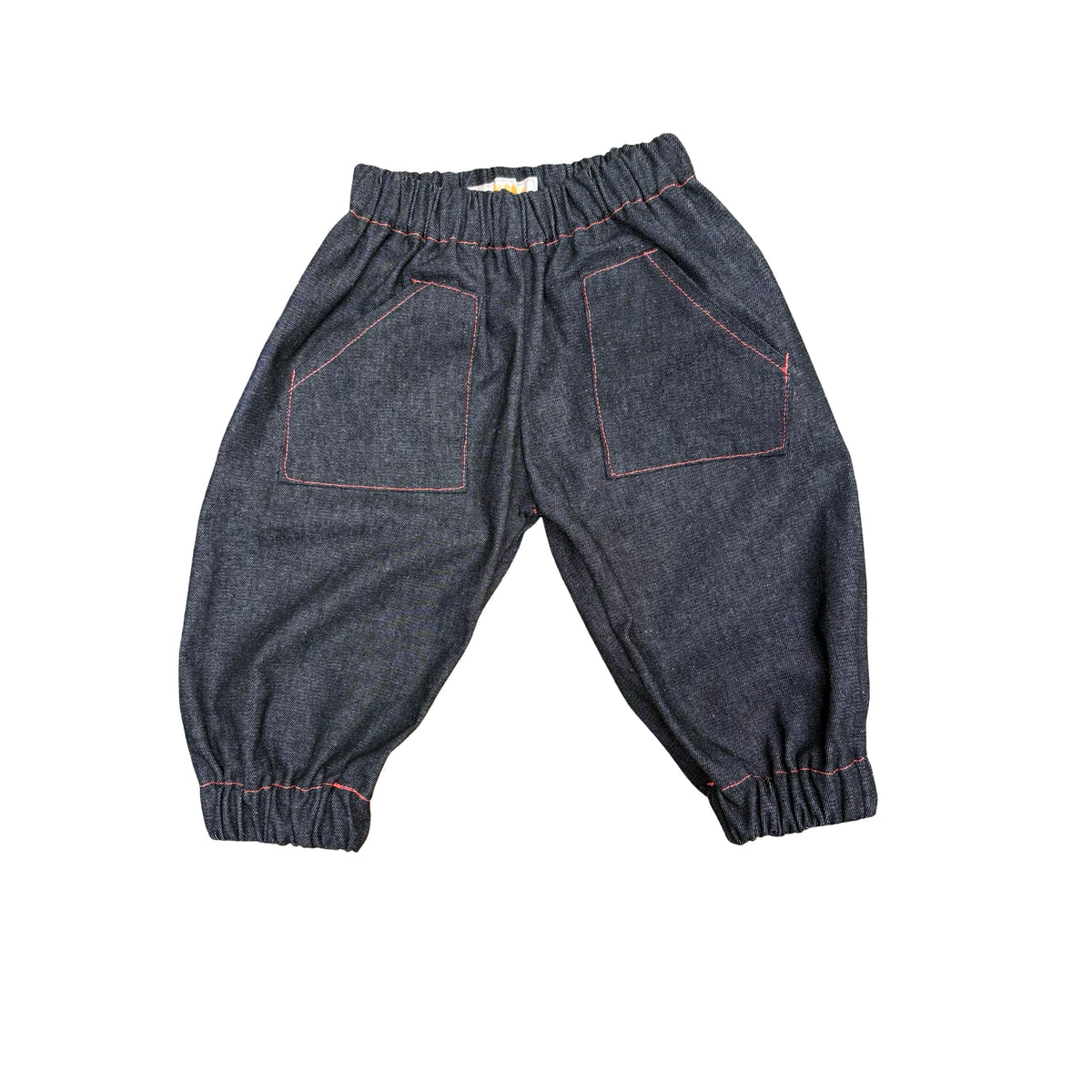 charcoal denim pocket jogger jeans