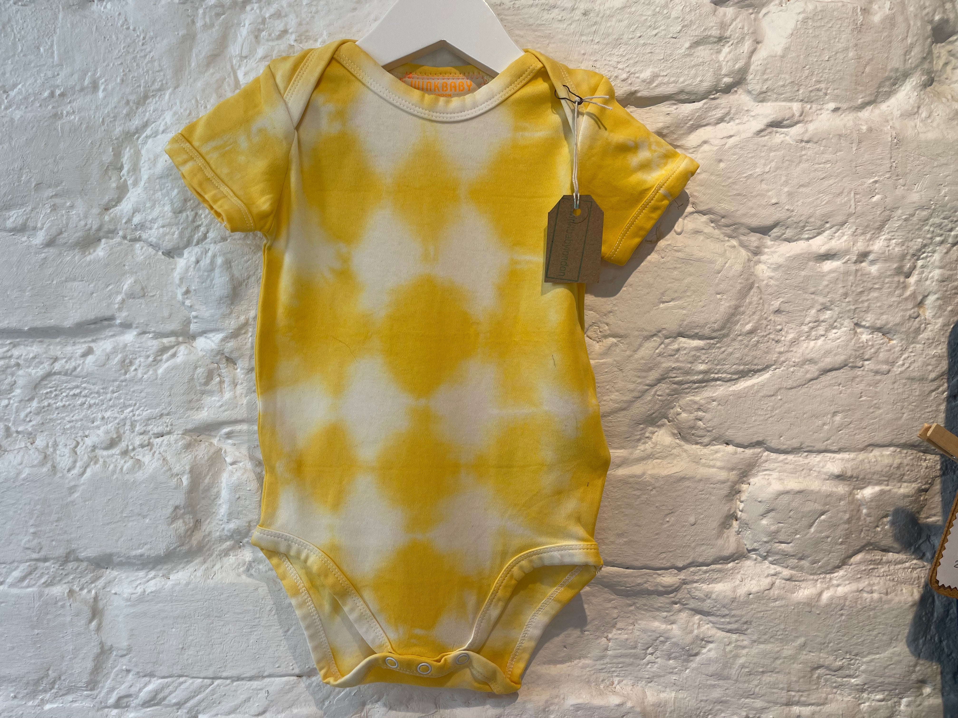 organic short sleeved bodysuit