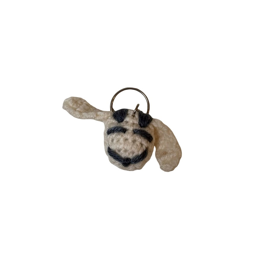 hand crochet animal keyring / bag charm