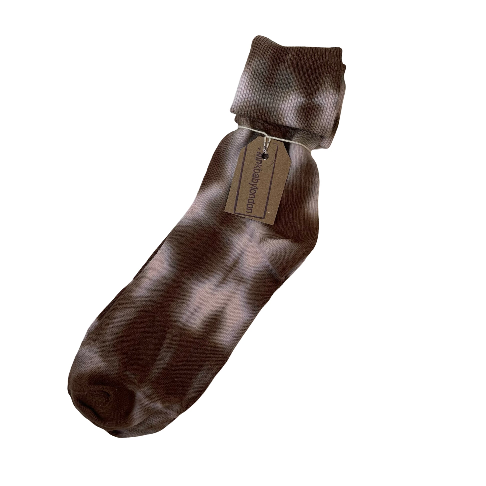 adult tie-dye socks
