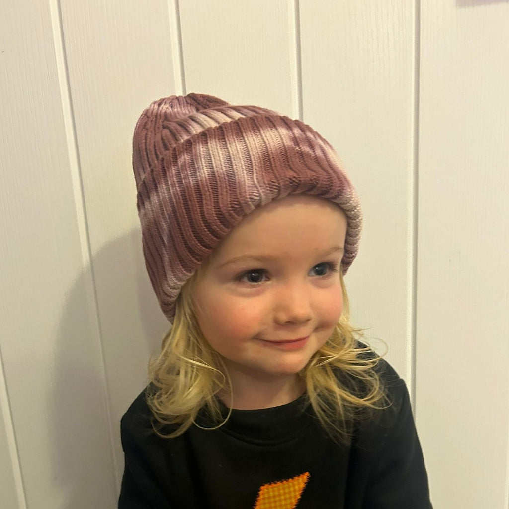 tie-dye child's beanie