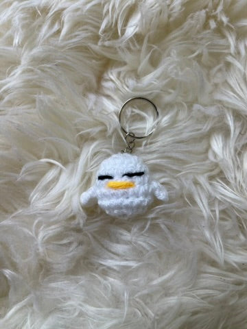 hand crochet animal keyring / bag charm