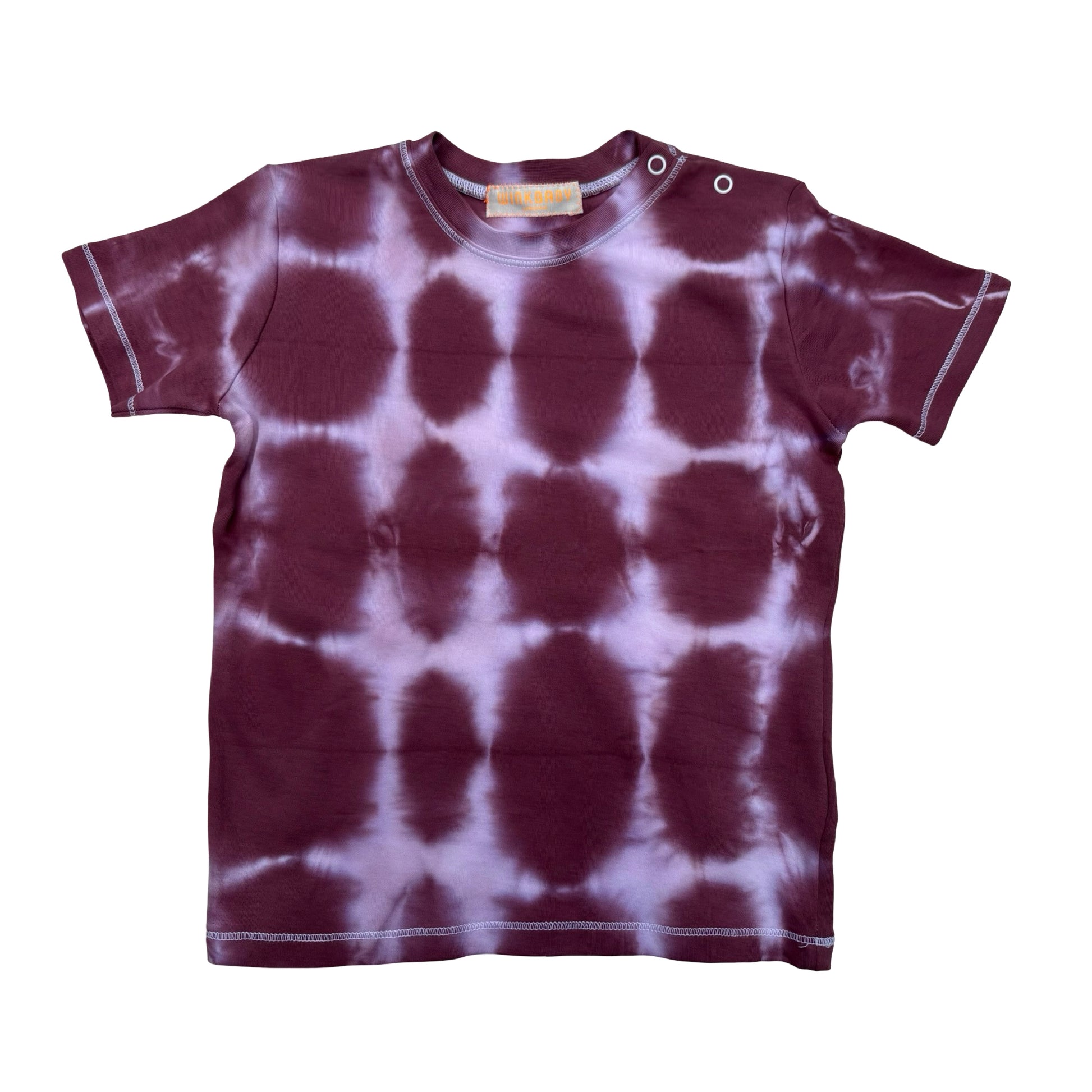eucalyptus green organic cotton tie-dye t-shirt
