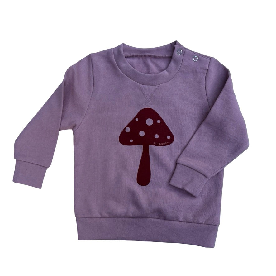 lightening bolt sweatshirt pink