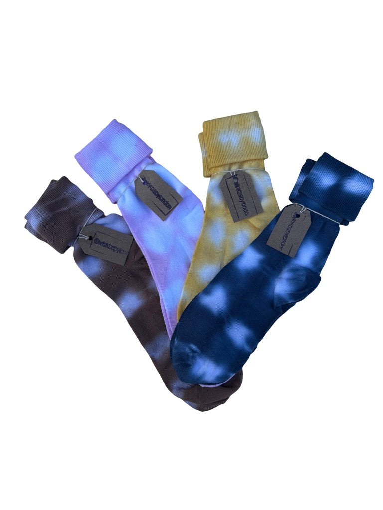 adult tie-dye socks