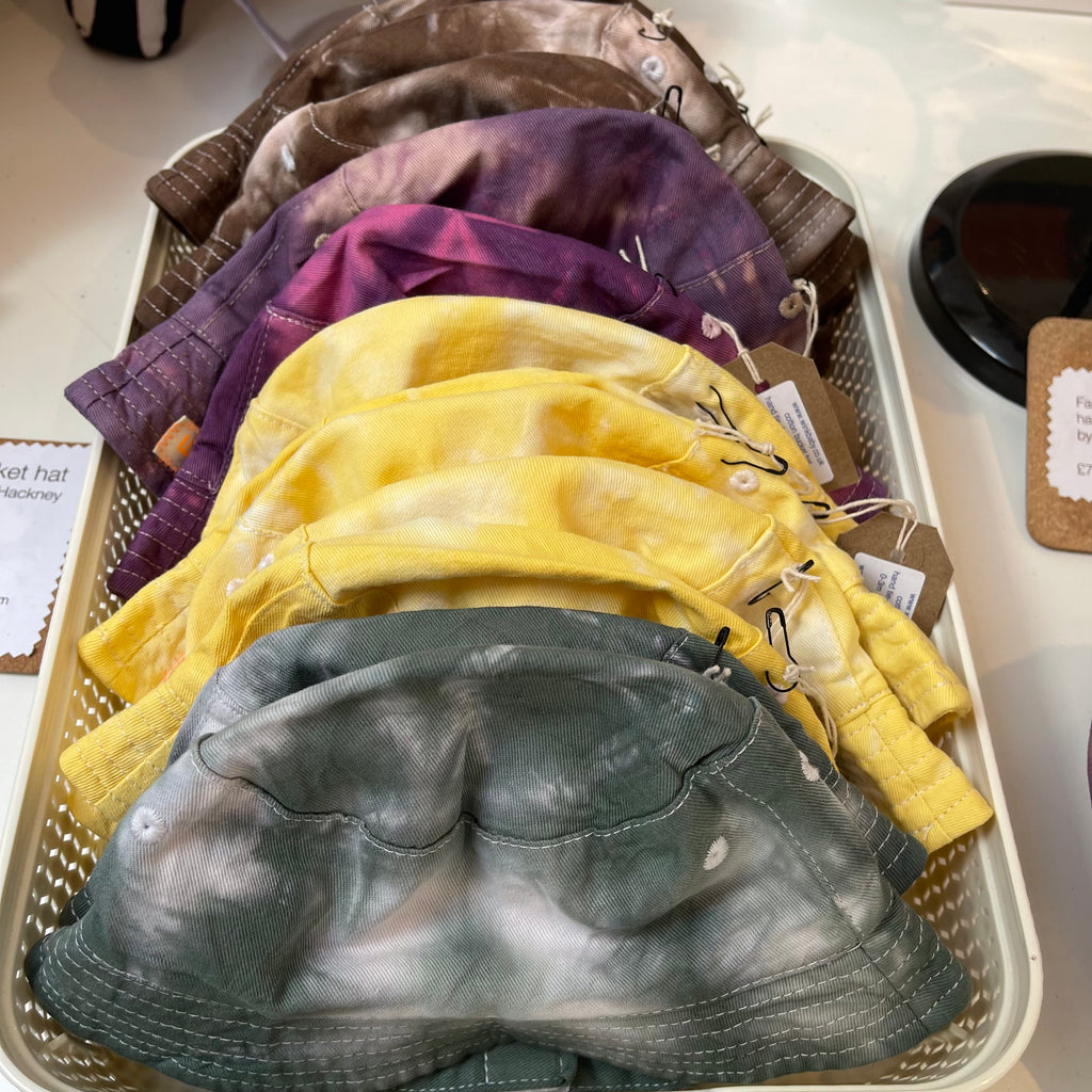 tie-dye bucket hat