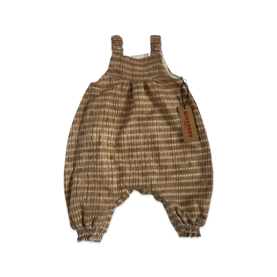 Shibori dungarees