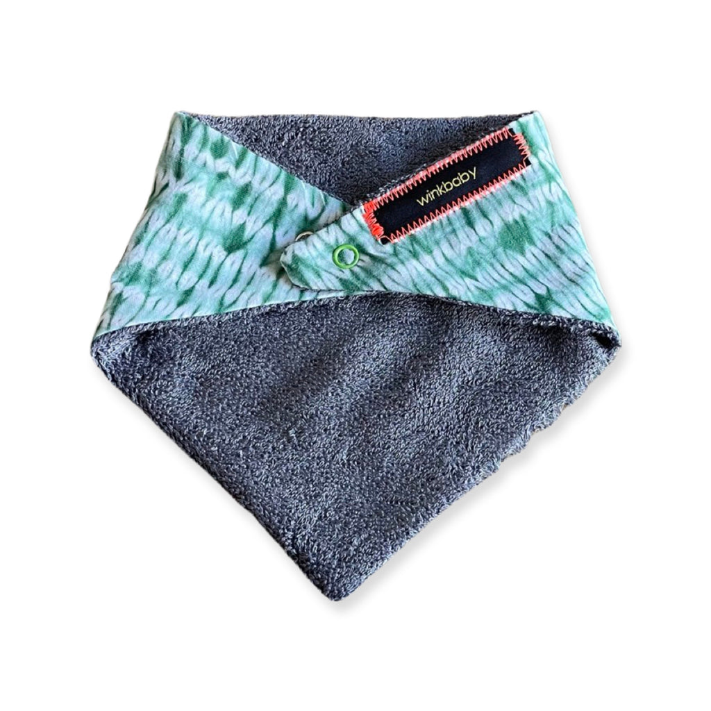 shibori bibdana dribble bib