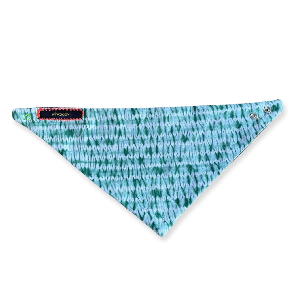 shibori bibdana dribble bib