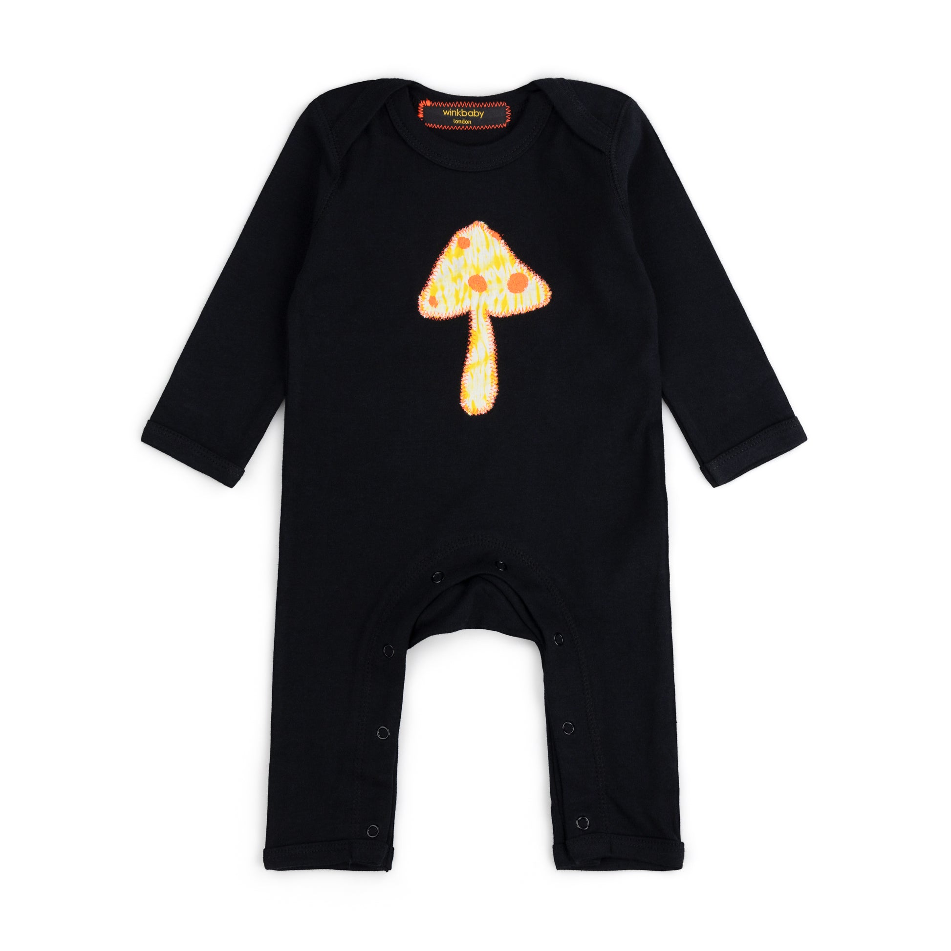 organic appliqué romper