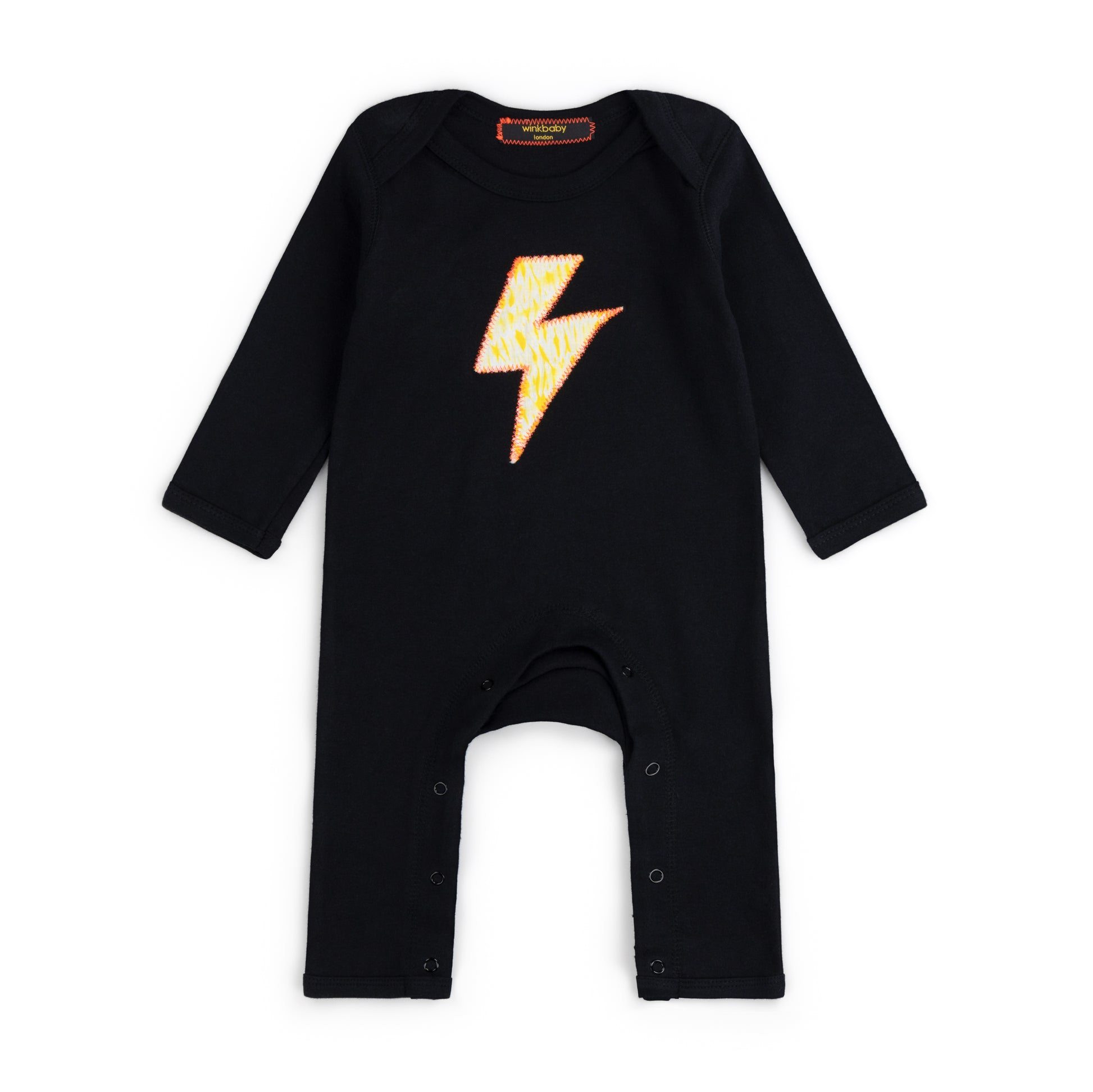 organic appliqué romper