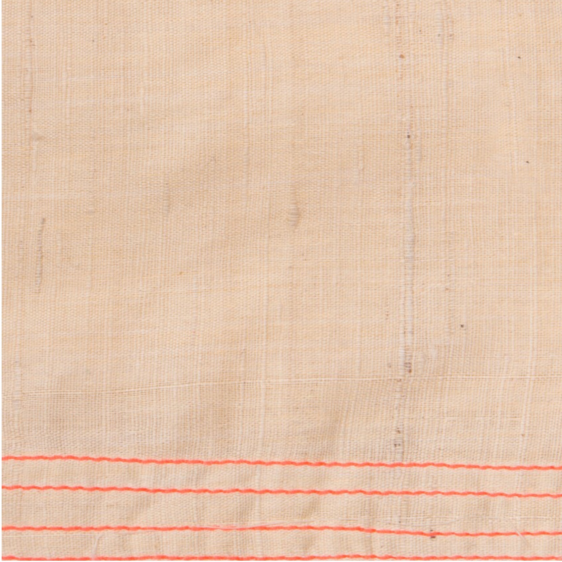Handloom trouser suit in cotton - undyed